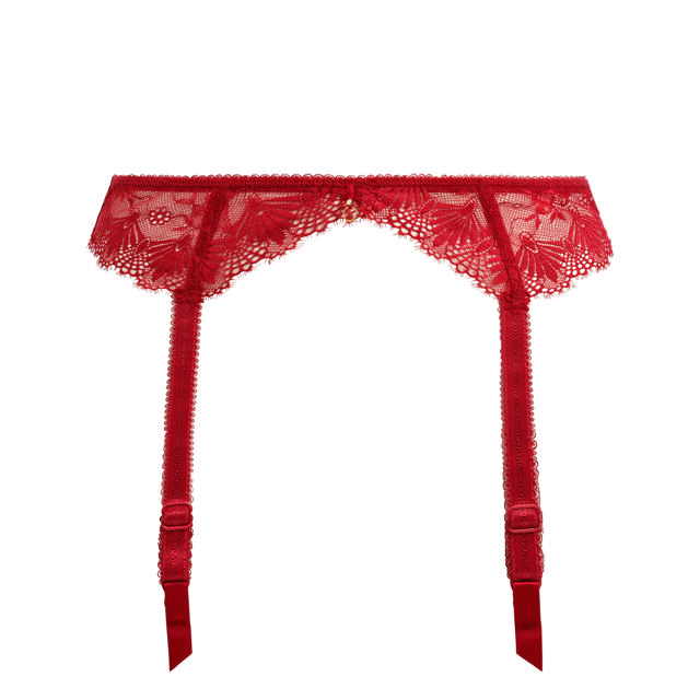 Fascinate Strumpebandshållare Cherry