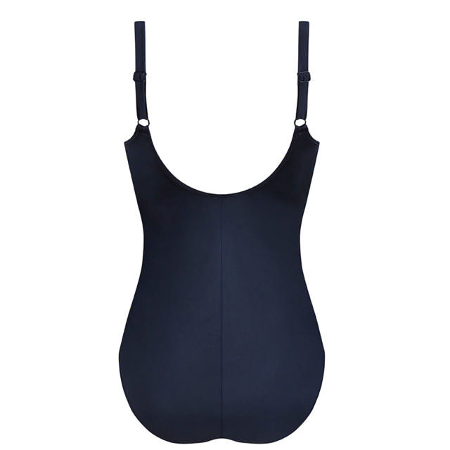 Lazio Baddräkt Med Protesficka Dark Blue