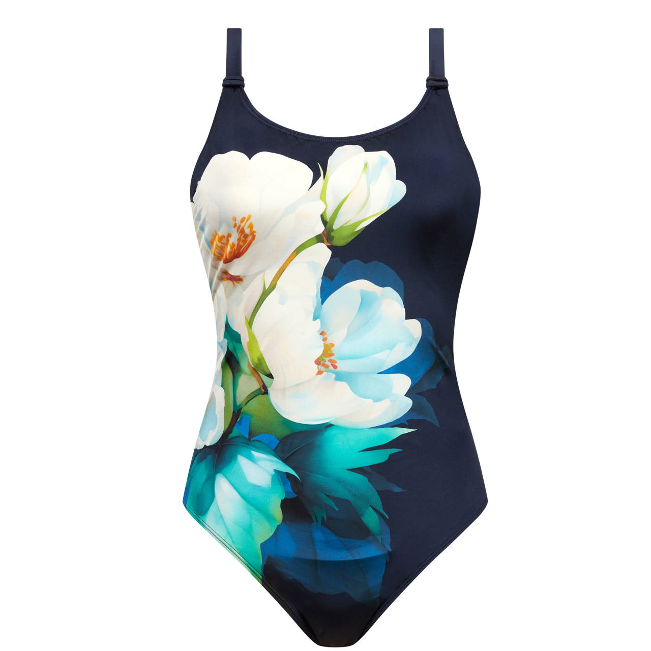 Lazio Baddräkt Med Protesficka Dark Blue/ Multi