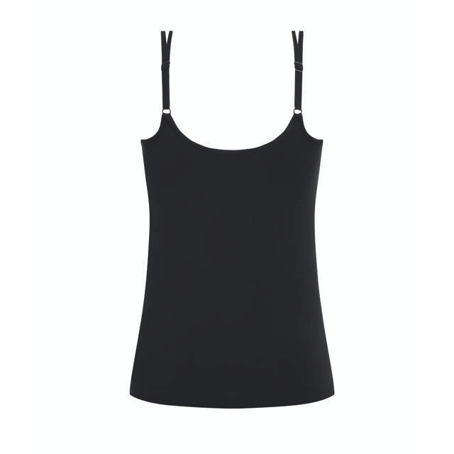 Valletta Linne med protesficka Svart