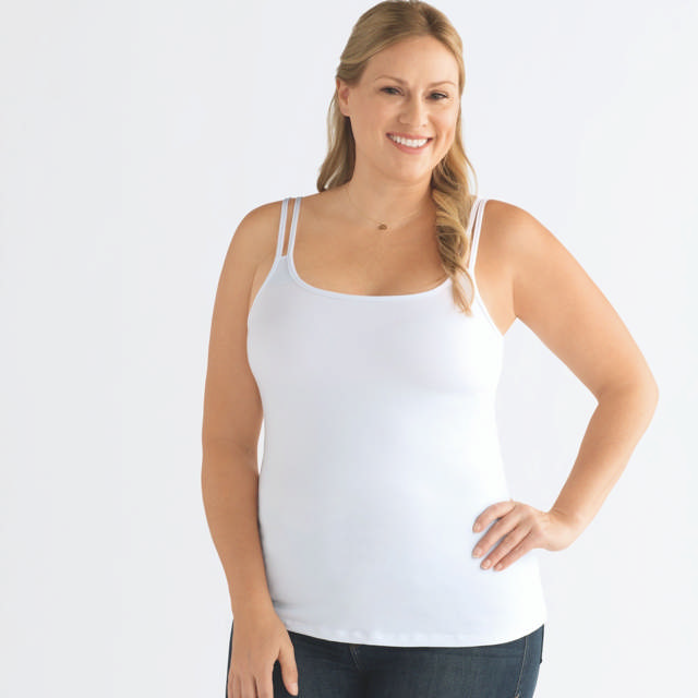 Valletta Linne Med Protesficka Vit