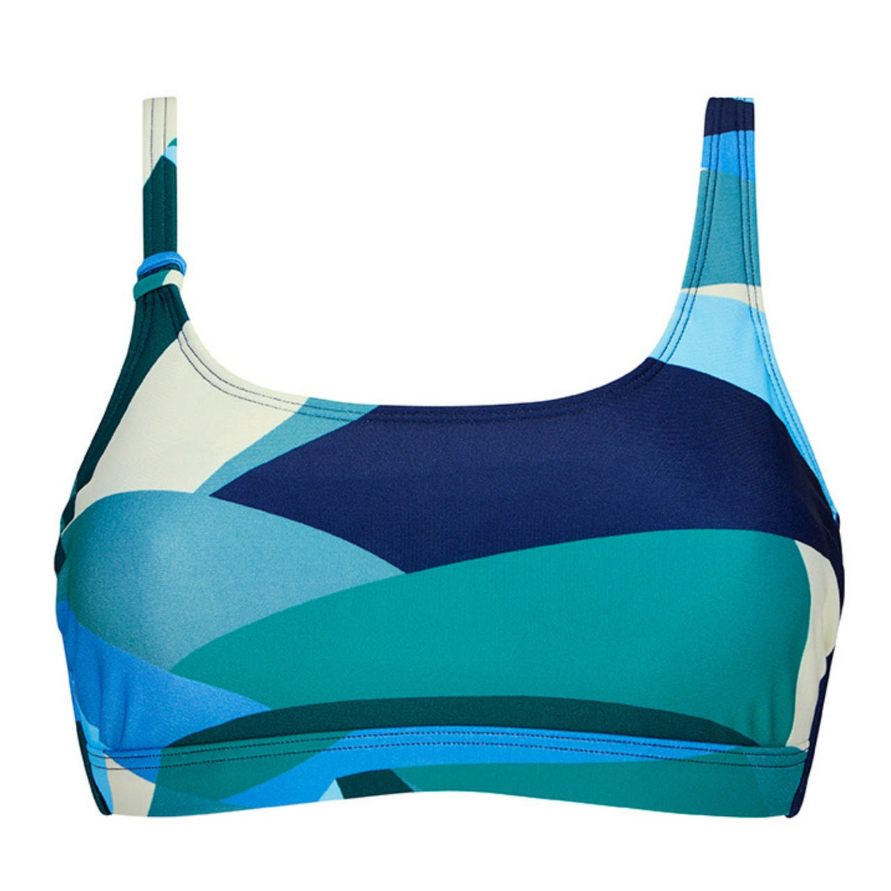 Lisbon Bikinitop Protesficka Jade/Multi