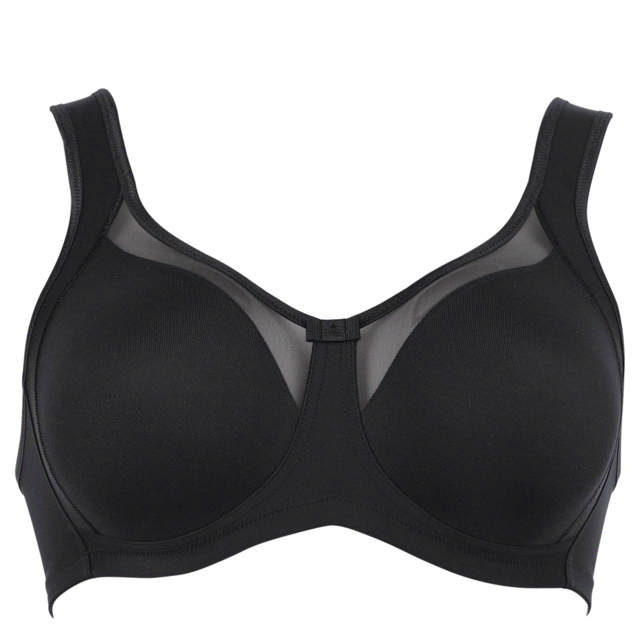 Clara Formpressad Bh Utan Bygel Black