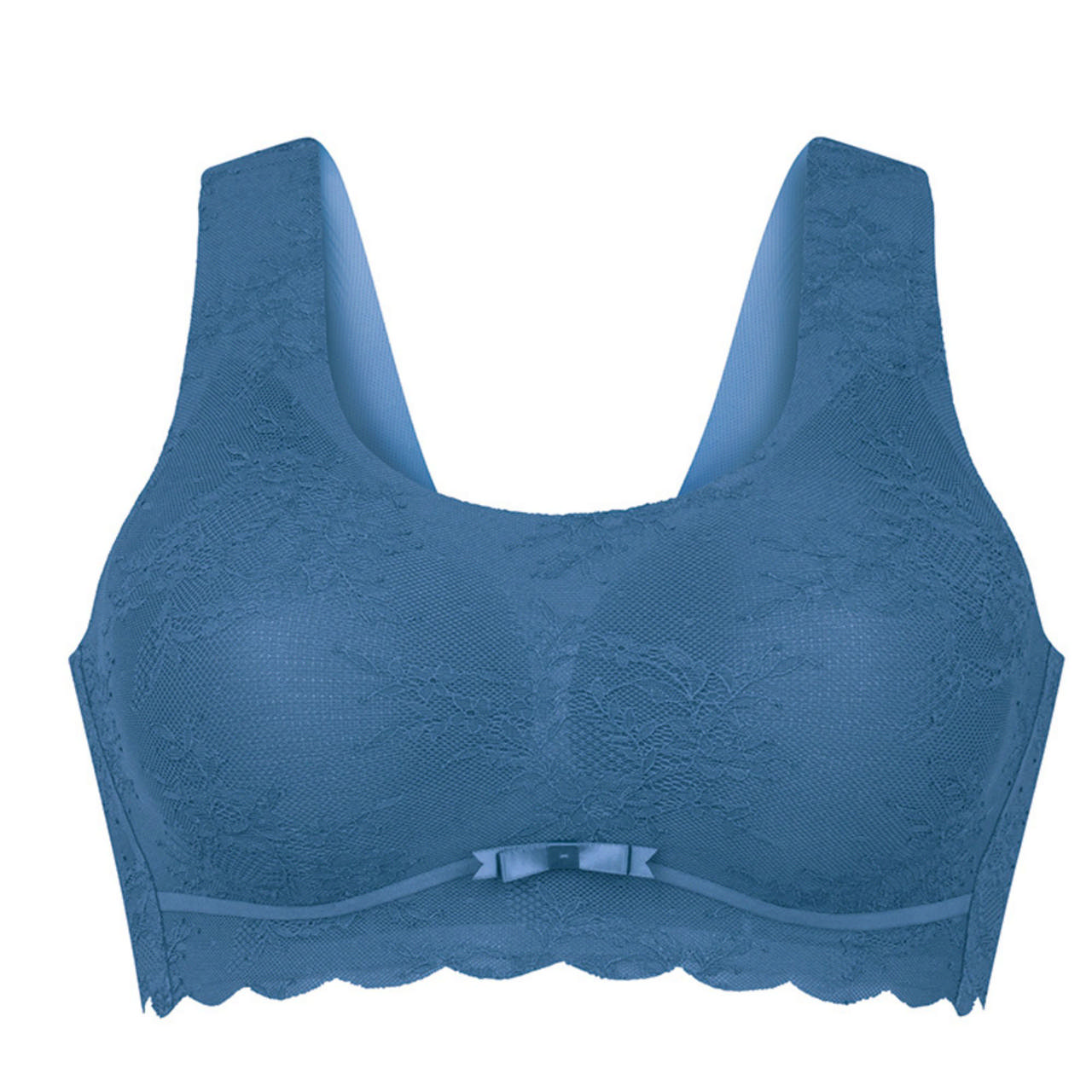 Essential Lace Bralette Blue Heaven