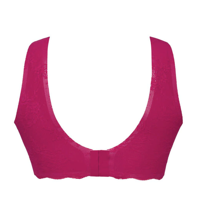 Essential Lace Bralette Cherry Red