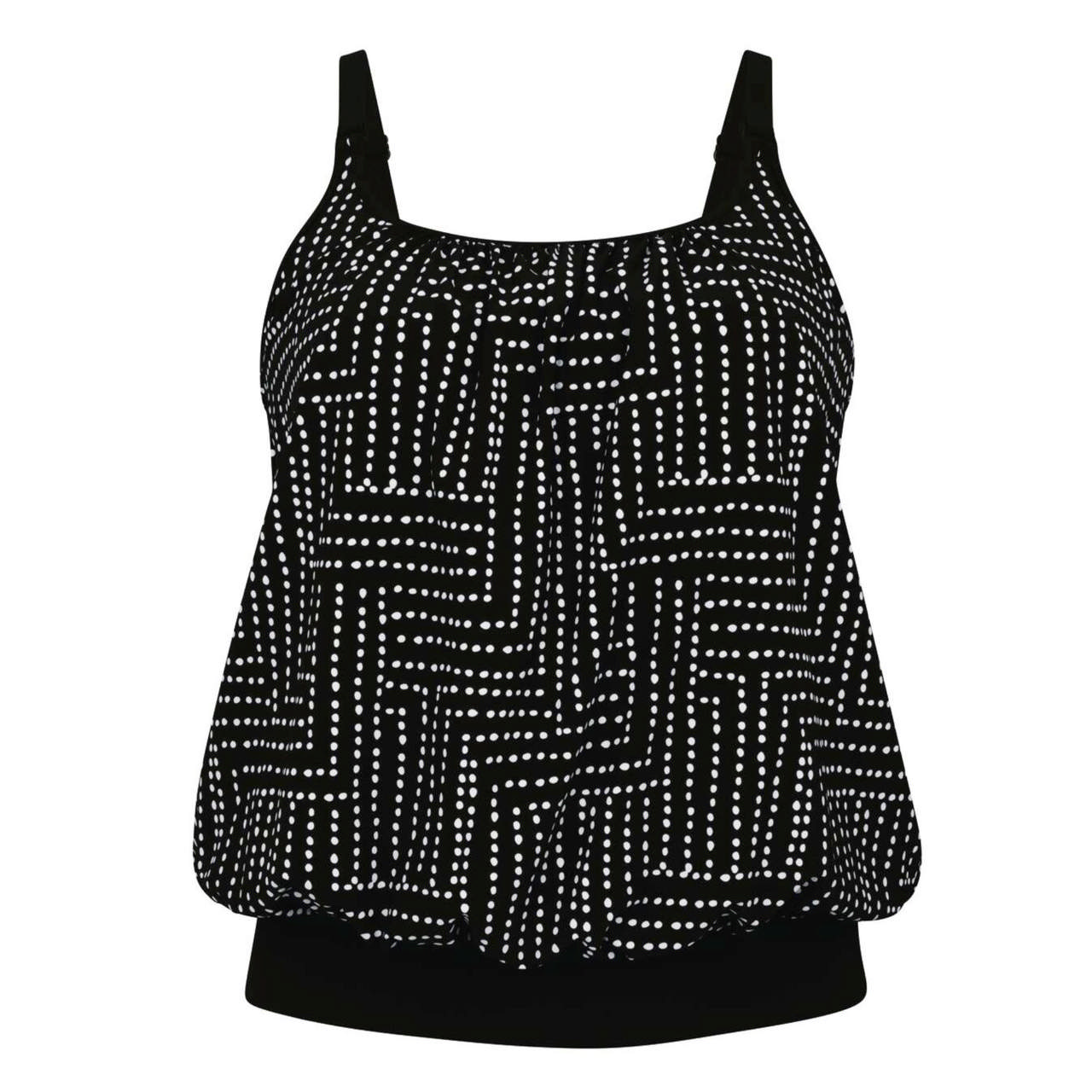 Pocatello Tankini Top Med Protesficka Simple Art