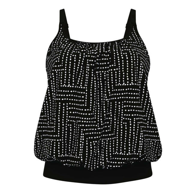 Pocatello Tankini Top Med Protesficka Simple Art