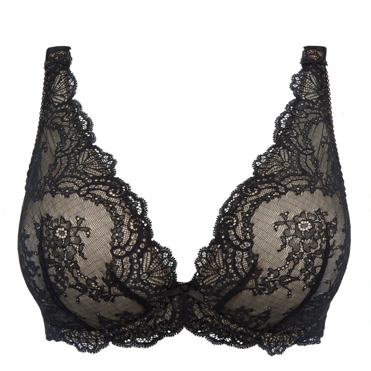 Danse Des Sens Triangel Bh Spets D-F kupa Black