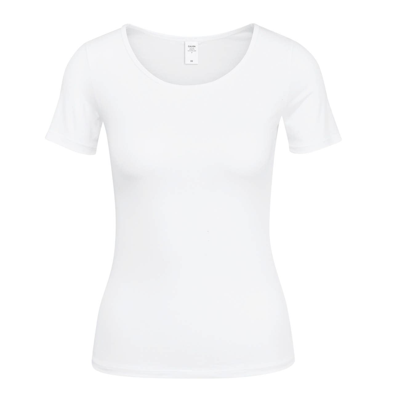 Natural Comfort Top Short-Sleeve White