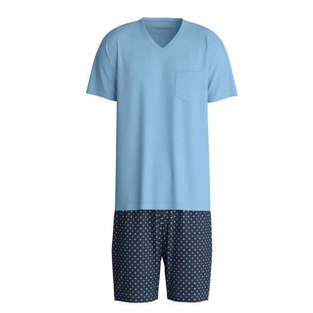 Relax Streamline Herr Pyjamas Short Glacier Lake