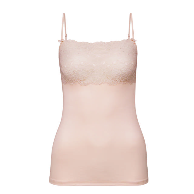 Sensual Secrets Spagetti Top Lace Parfait Pink