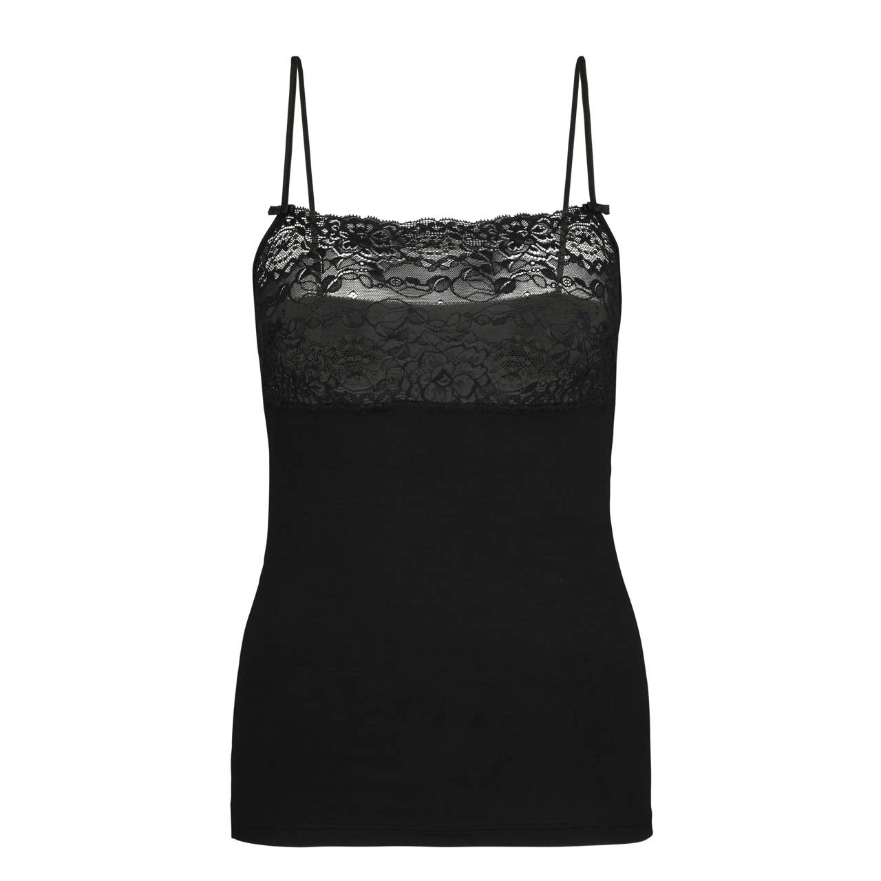 Sensual Secrets Spagetti top Black