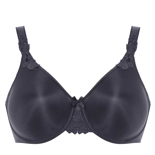 Hedona ovadderad bh med bygel Svart