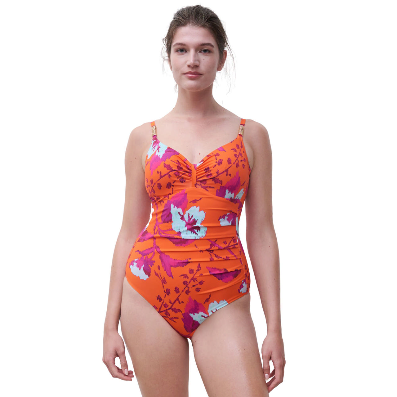 ICON Baddräkt med Bygel Painted Flowers