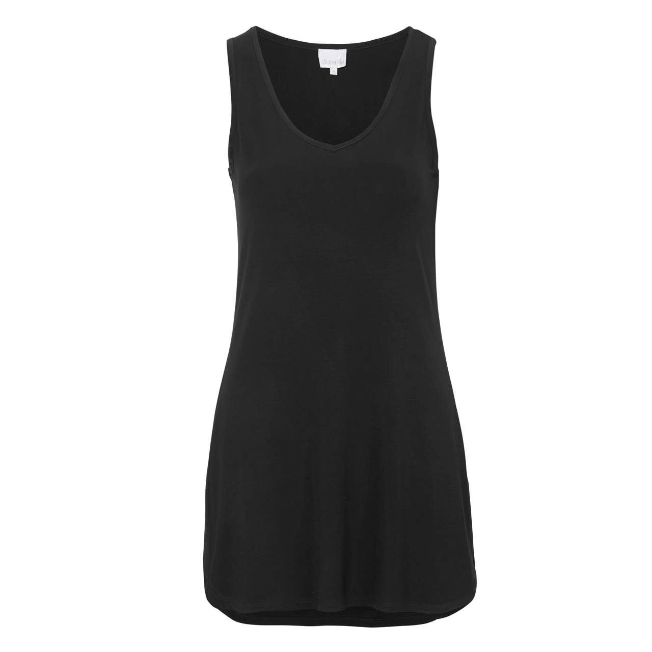 Amelia Nattlinne Bambu Utan Ärm Svart