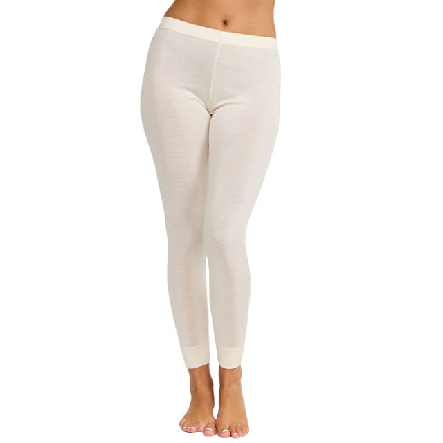 Wilma Leggings ull/siden Vanilla