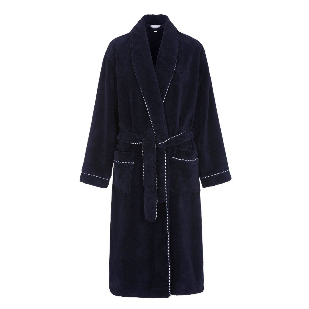 Morgonrock Unisex Navy