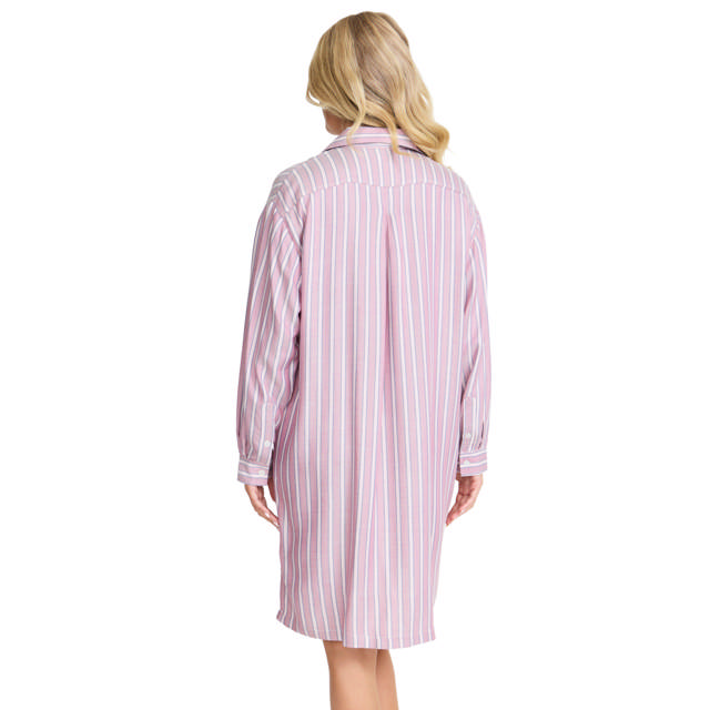 Nattskjorta Lång Ärm Vintage Rose