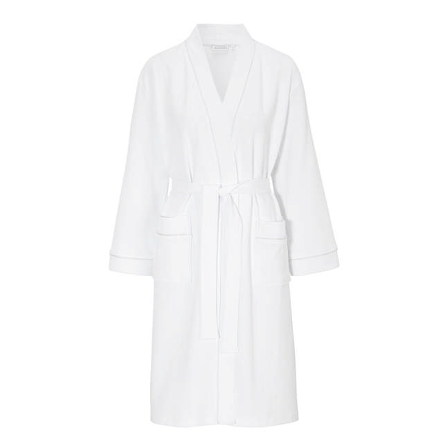 Ystad rock bomull våfflad White