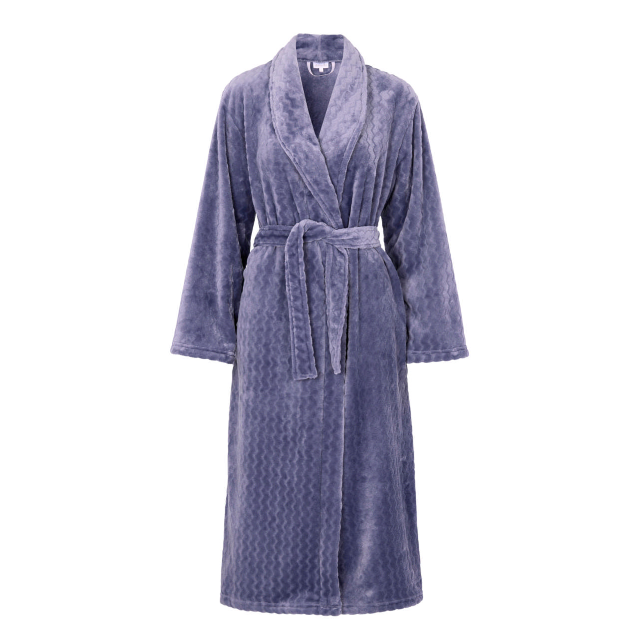 Rock Jaquardfleece Sjalkrage Blueberry