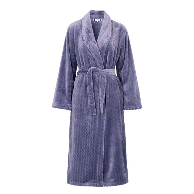 Rock Jaquardfleece Sjalkrage Blueberry