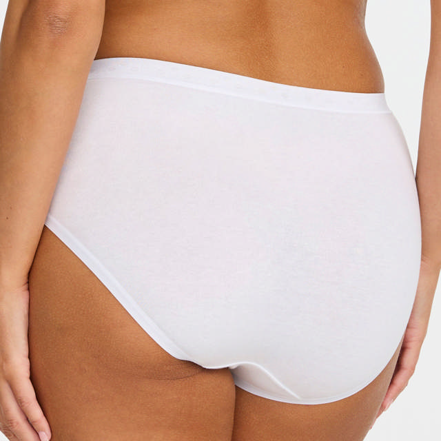 Trosa Midi Med Spets White