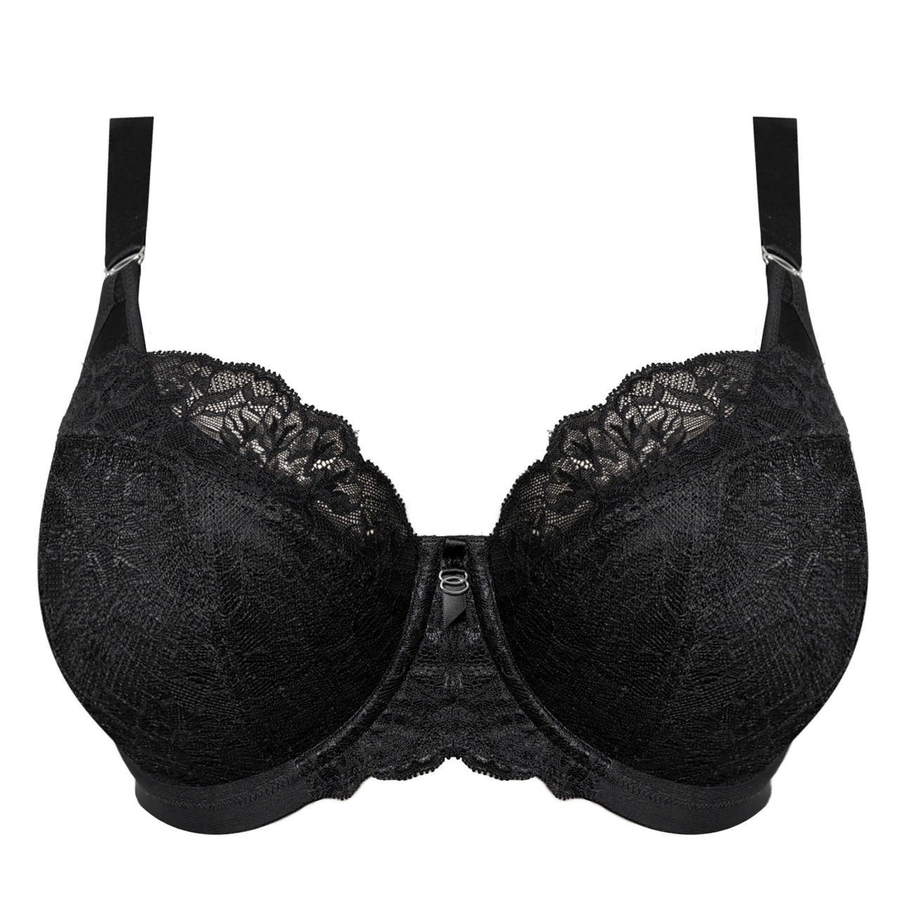 Brianna Padded Half Cup Black