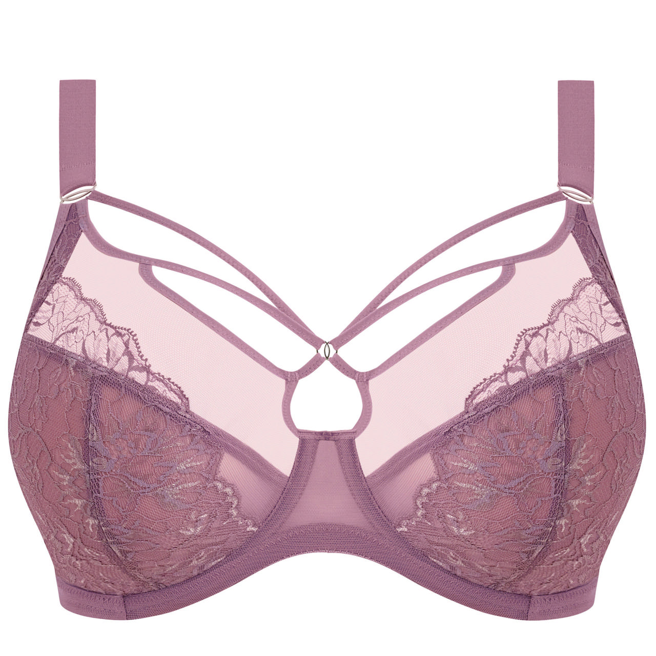 Brianna Plunge Bh Heather