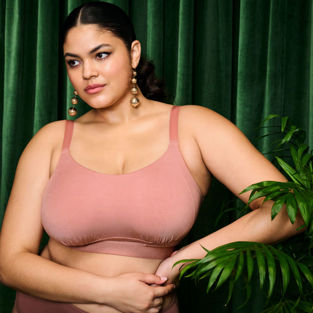 Downtime Bralette Utan Bygel Ash Rose