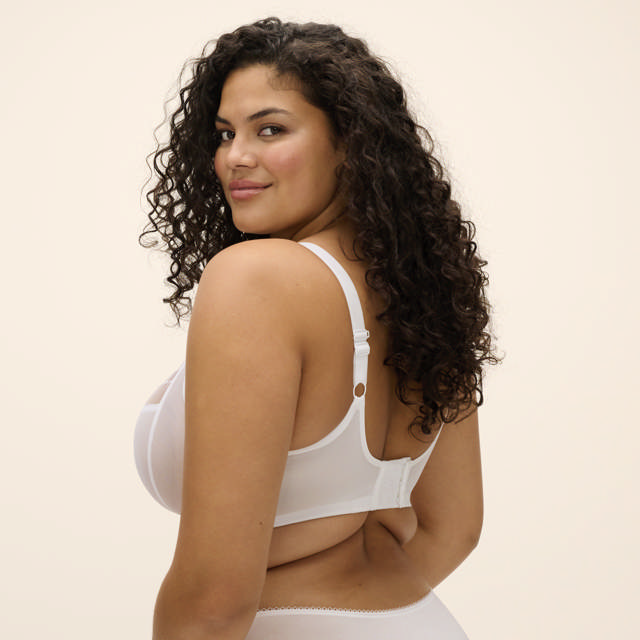 Matilda Plunge Bh White