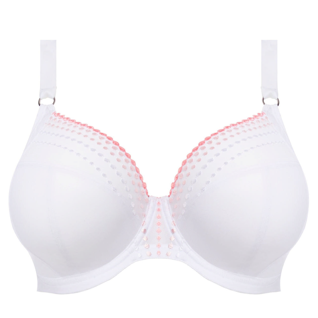 Matilda Plunge Bh White