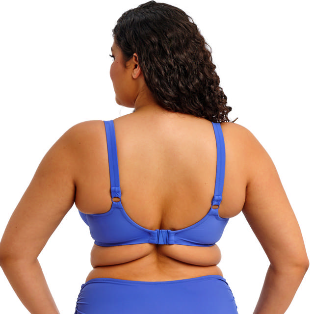 Plain Sailing Bikini-Bh Plunge Azure