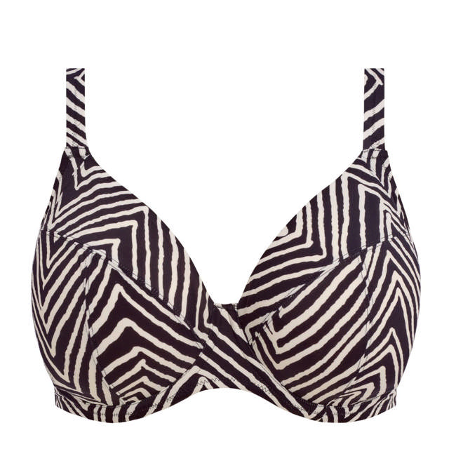 Fiji Falls Bikini-Bh Plunge Black