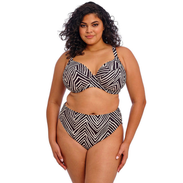 Fiji Falls Bikini-Bh Plunge Black