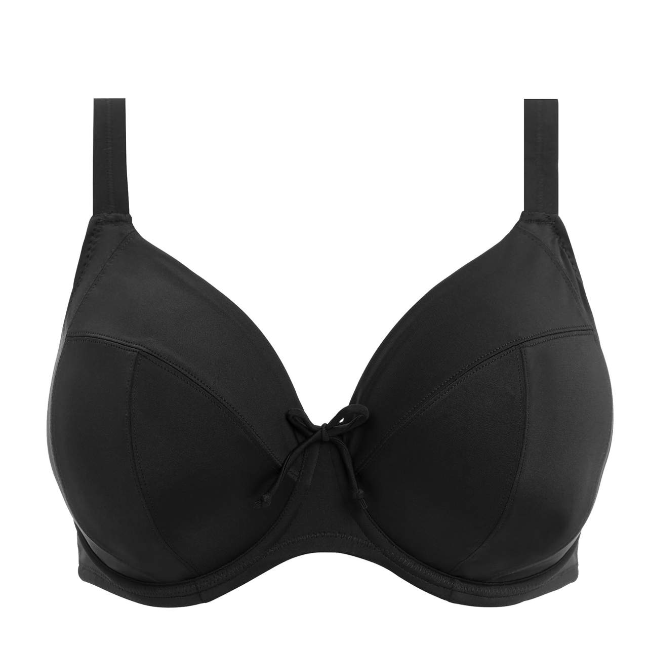 Plain Sailing Bikini-Bh Plunge Black