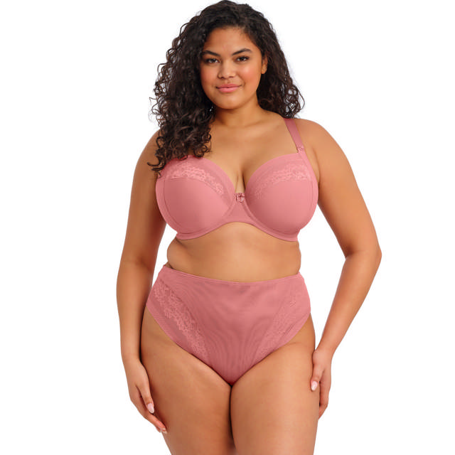 Nerina Plunge Bygel Bh Dusty Rose