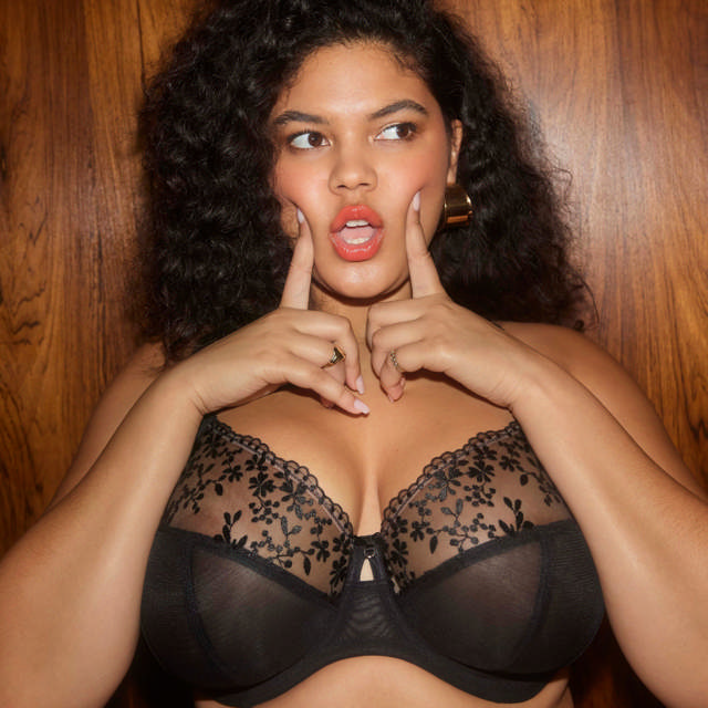 Zarla Bygel Bh Black