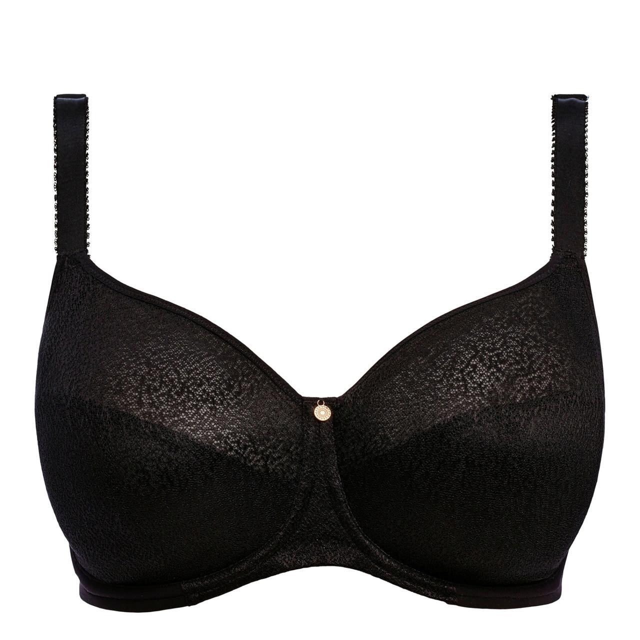 Demure Helkupa Ovadderad Black