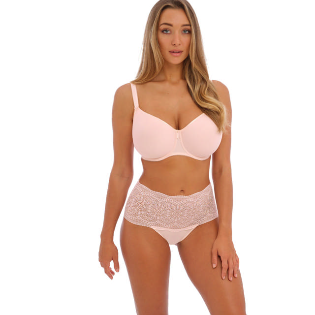 Lace Ease Invisible Maxitrosa Blush One Size