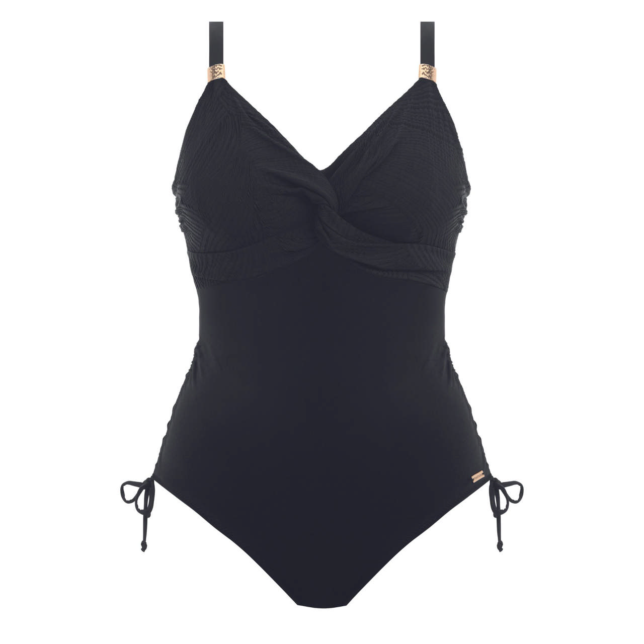 Ottawa Baddräkt Twist Front Black