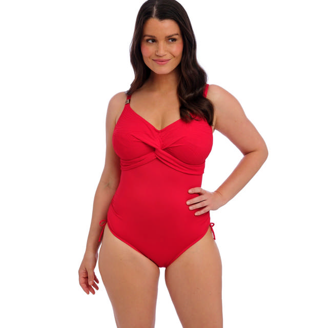 Ottawa Baddräkt Twist Front Radiant Red