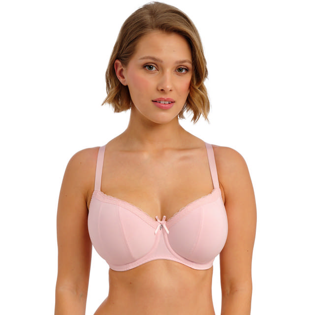 Flirt Vadderad halvkupa Pink Frost