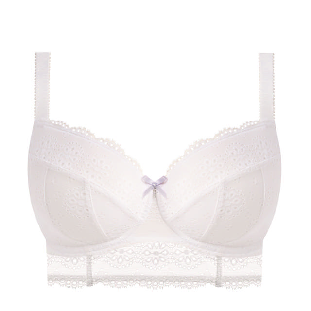Posie Longline Vadderad White