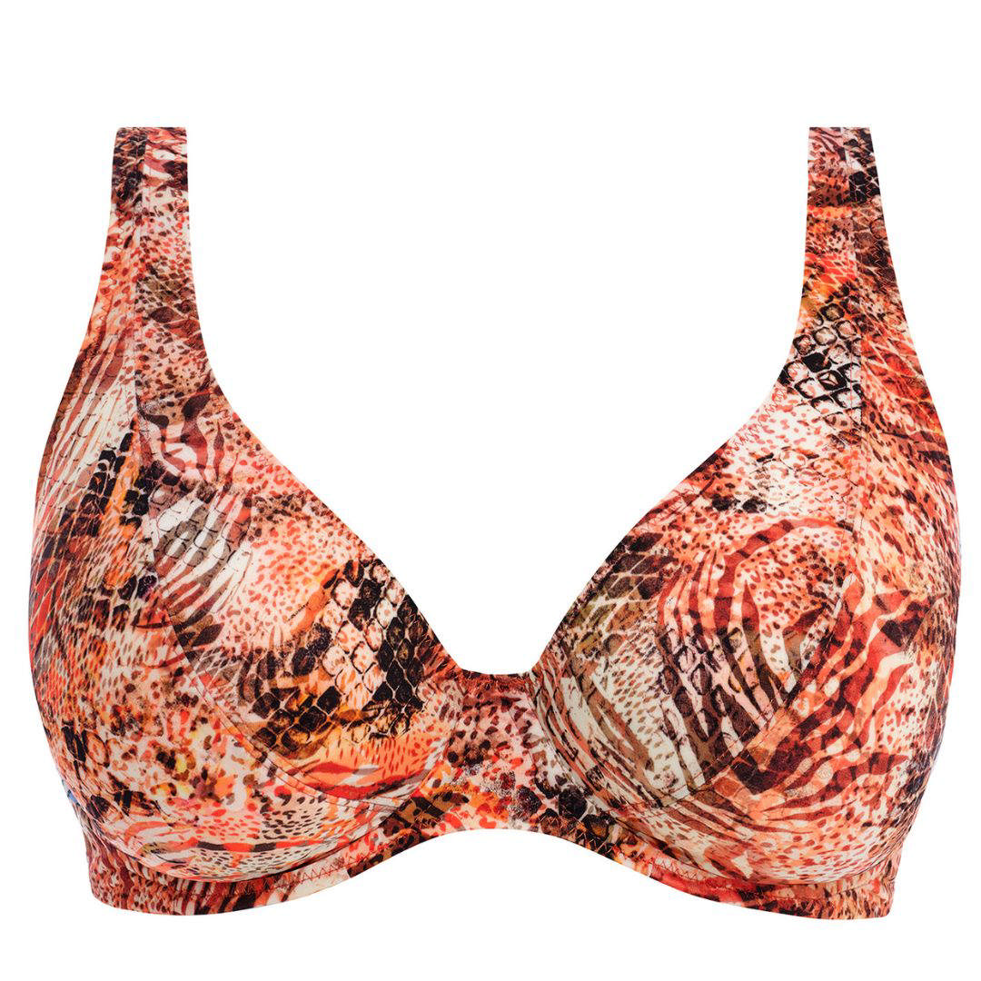 Desert Cat Bikini Top High Apex Sunset