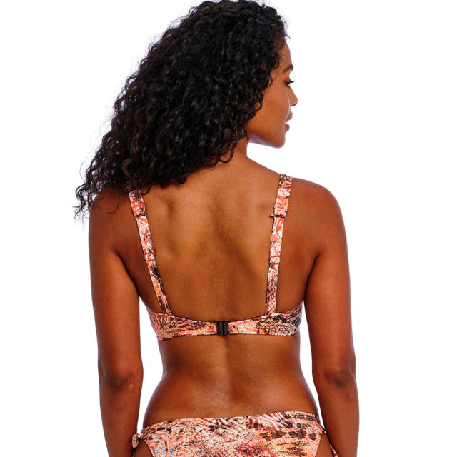 Desert Cat Bikini Top High Apex Sunset