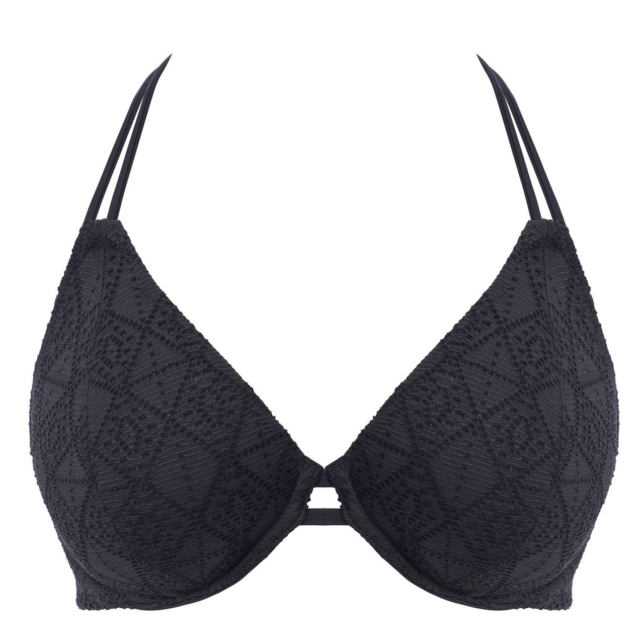 Nomad Nights Bikini-Bh Halter Black