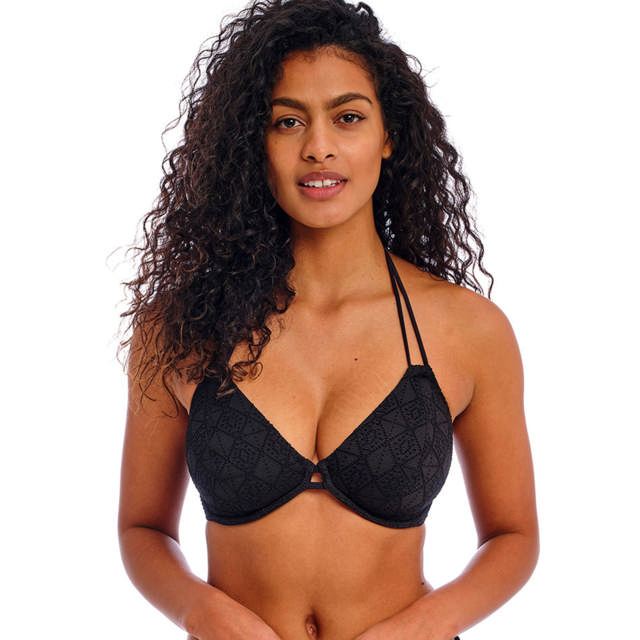 Nomad Nights Bikini-Bh Halter Black