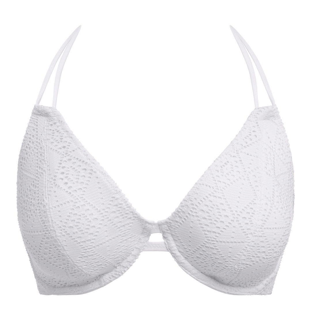 Nomad Nights Bikini-Bh Halter White
