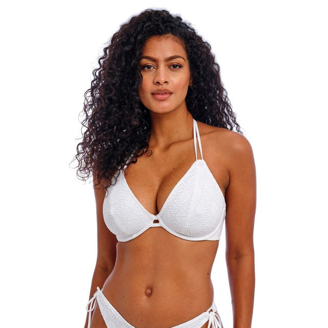 Nomad Nights Bikini-Bh Halter White