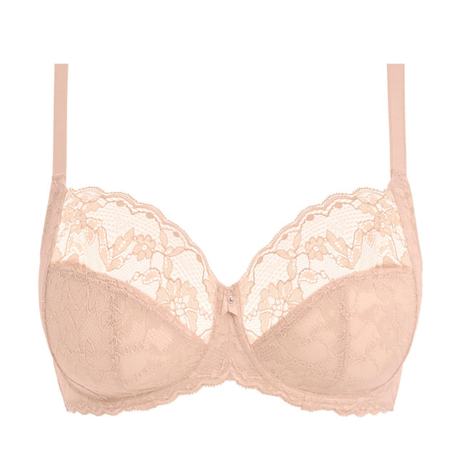 Offbeat Ovadderad Balconette Bh Natural Beige
